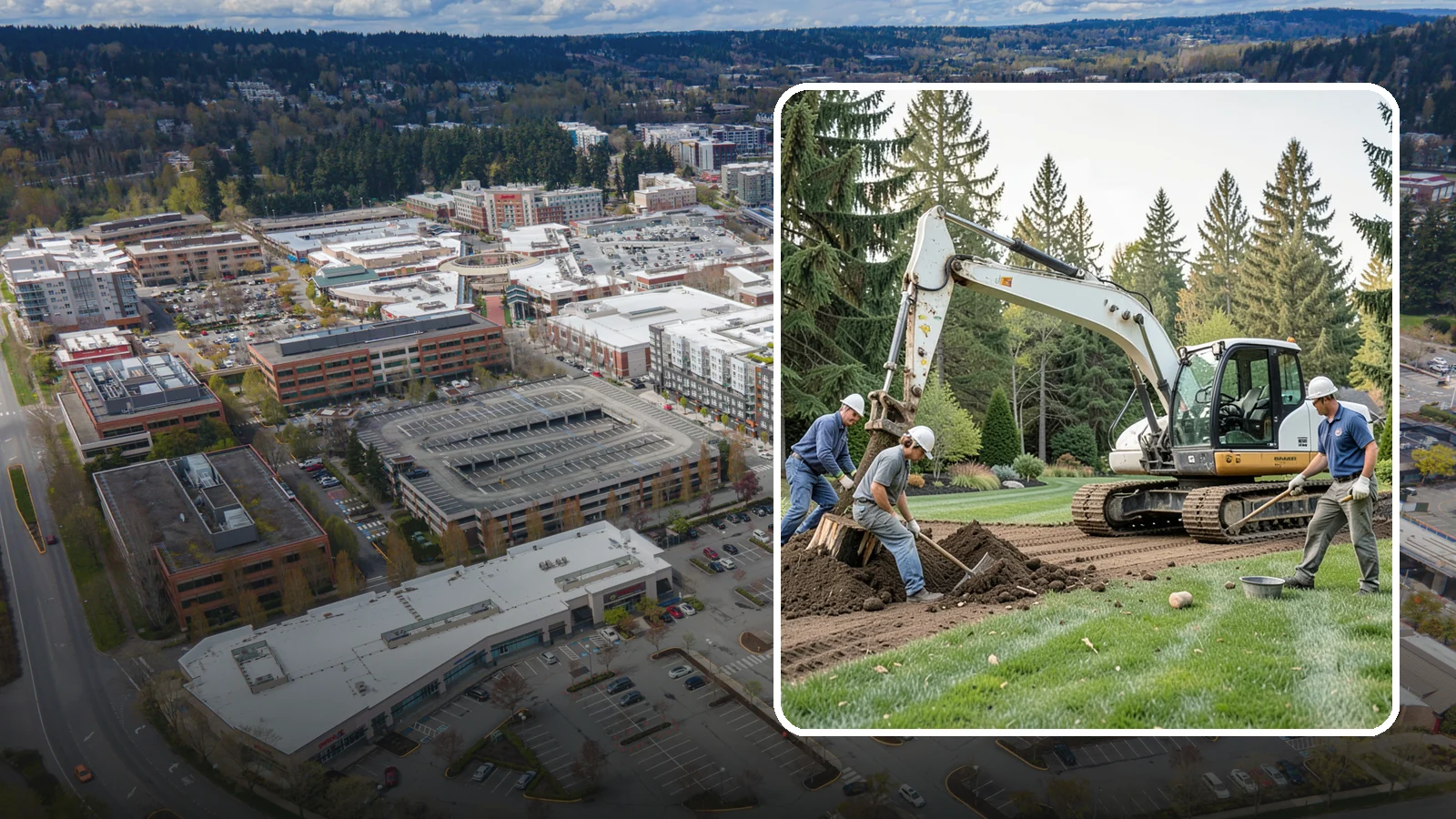 Small Tree Removal in Redmond, King County, WA - Safe removal of small trees and saplings, including stump grubbing and full cleanup.