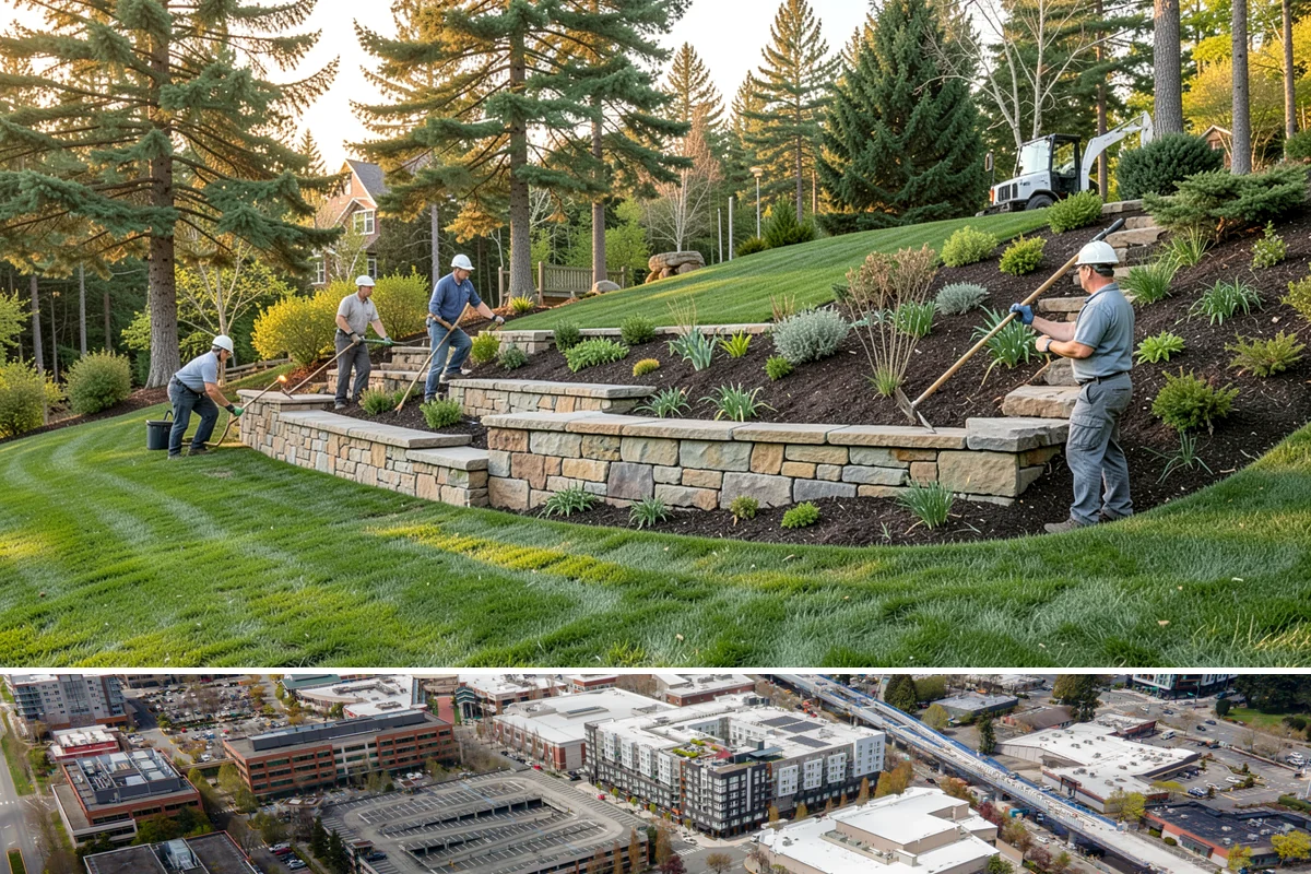 Small Tree Removal in Redmond, King County, WA - Small removals suit the dormant fall and winter months when PNW leaves are down and the ground works easily.