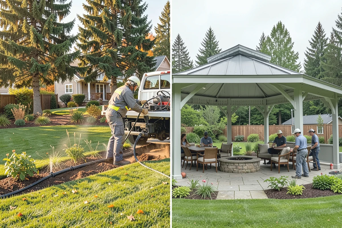 Small Tree Removal in Roy, Pierce County, WA - Assess the tree, lean, and surrounding hazards