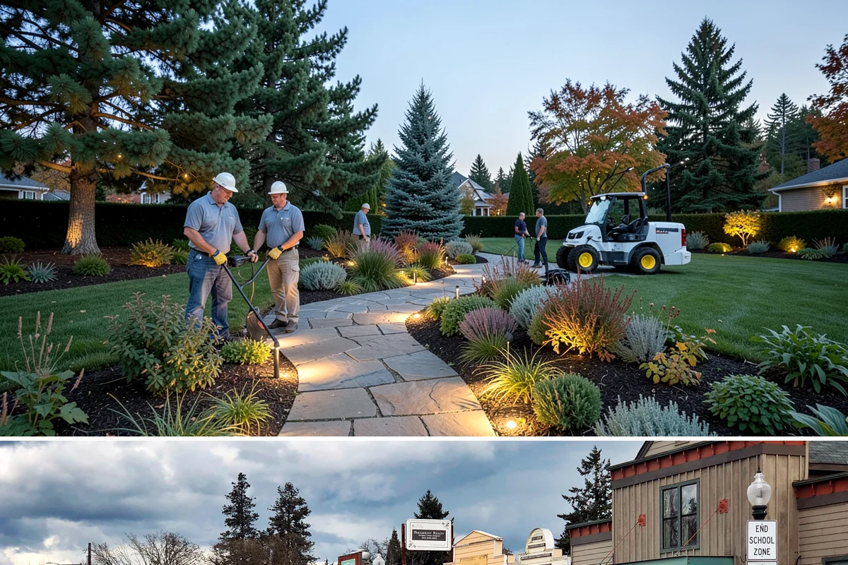 Small Tree Removal in Roy, Pierce County, WA - Small removals suit the dormant fall and winter months when PNW leaves are down and the ground works easily.