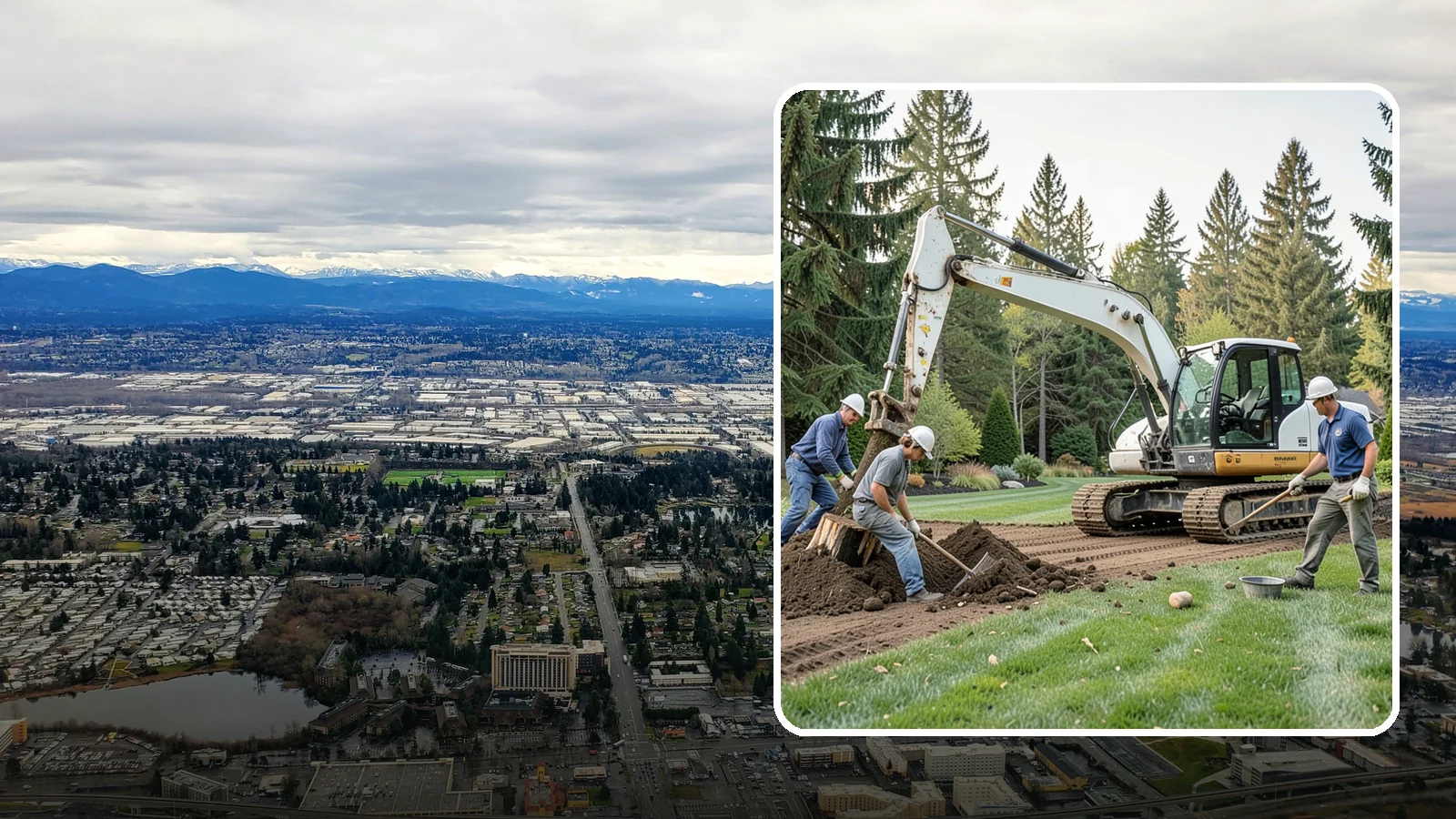 Small Tree Removal in SeaTac, King County, WA - Safe removal of small trees and saplings, including stump grubbing and full cleanup.