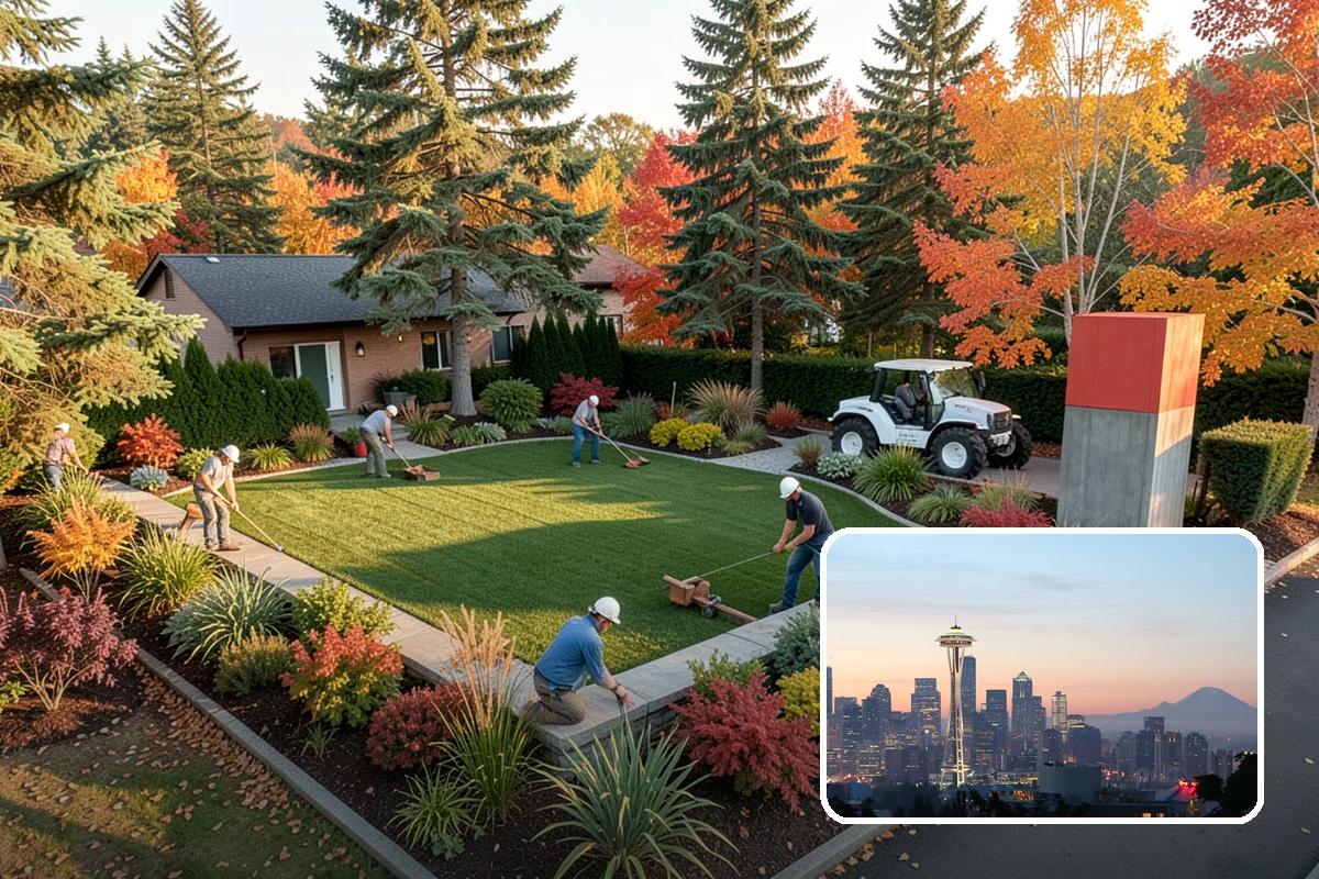 Small Tree Removal in Seattle, King County, WA - Removes saplings, volunteers, and small ornamentals