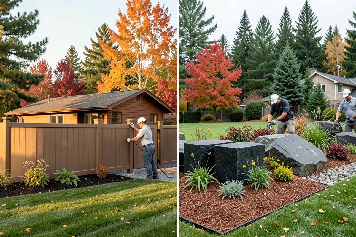 Small Tree Removal in Snoqualmie, King County, WA - Assess the tree, lean, and surrounding hazards