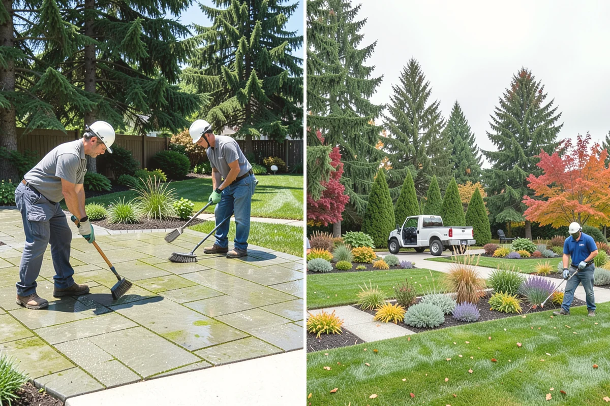 Small Tree Removal in Tukwila, King County, WA - Assess the tree, lean, and surrounding hazards