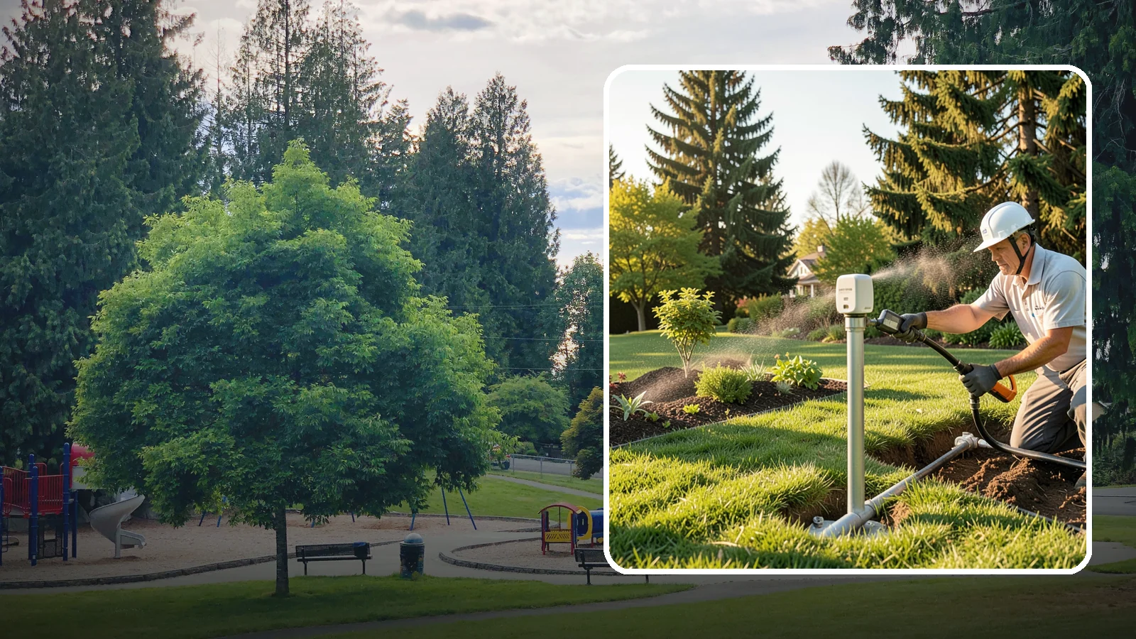 Smart Irrigation Controller Installation in Bonney Lake, Pierce County, WA - Upgrade to a smart, weather-based controller that waters only when needed and cuts your water bill.
