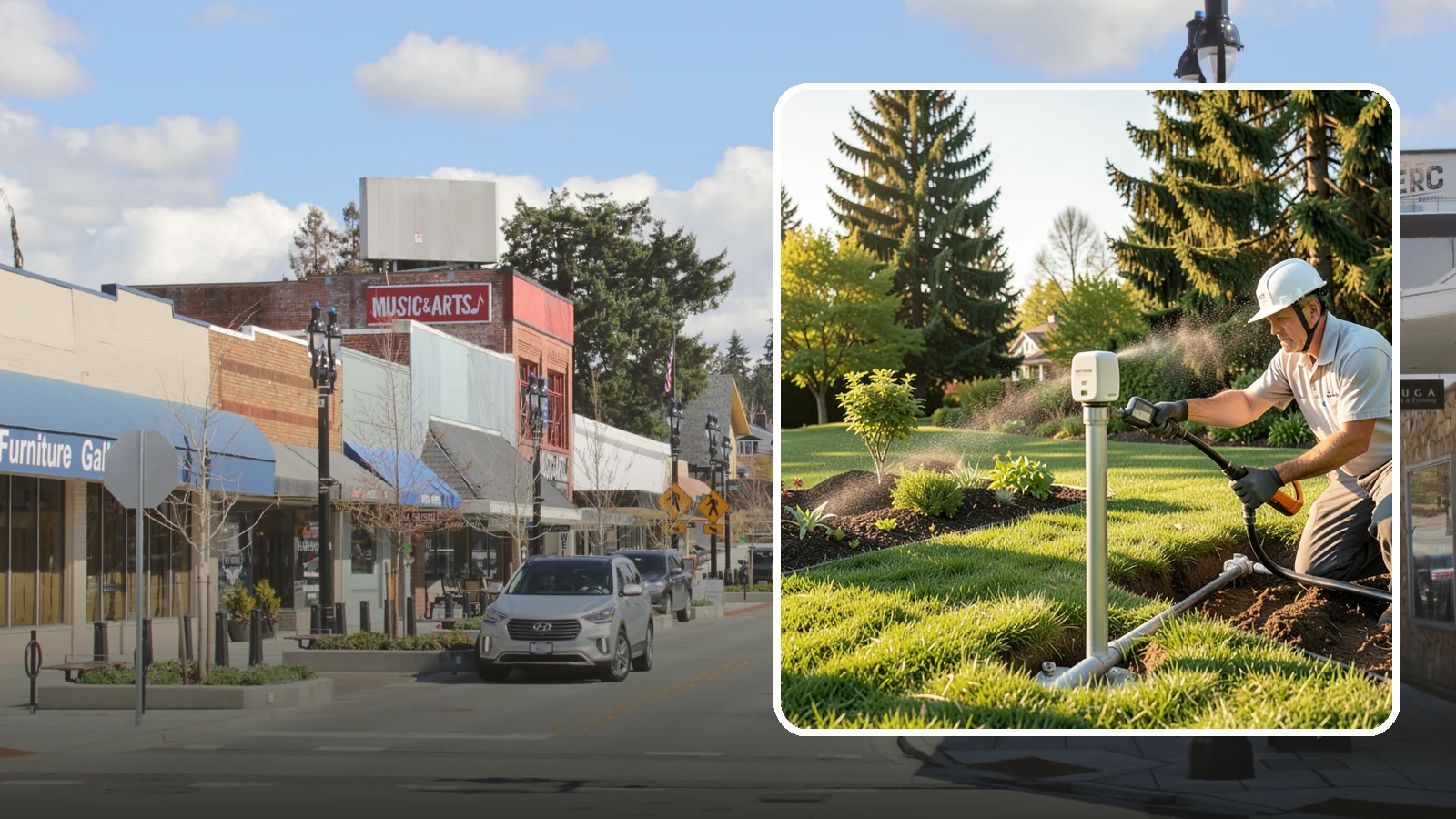Smart Irrigation Controller Installation in Bothell, King County, WA - Upgrade to a smart, weather-based controller that waters only when needed and cuts your water bill.