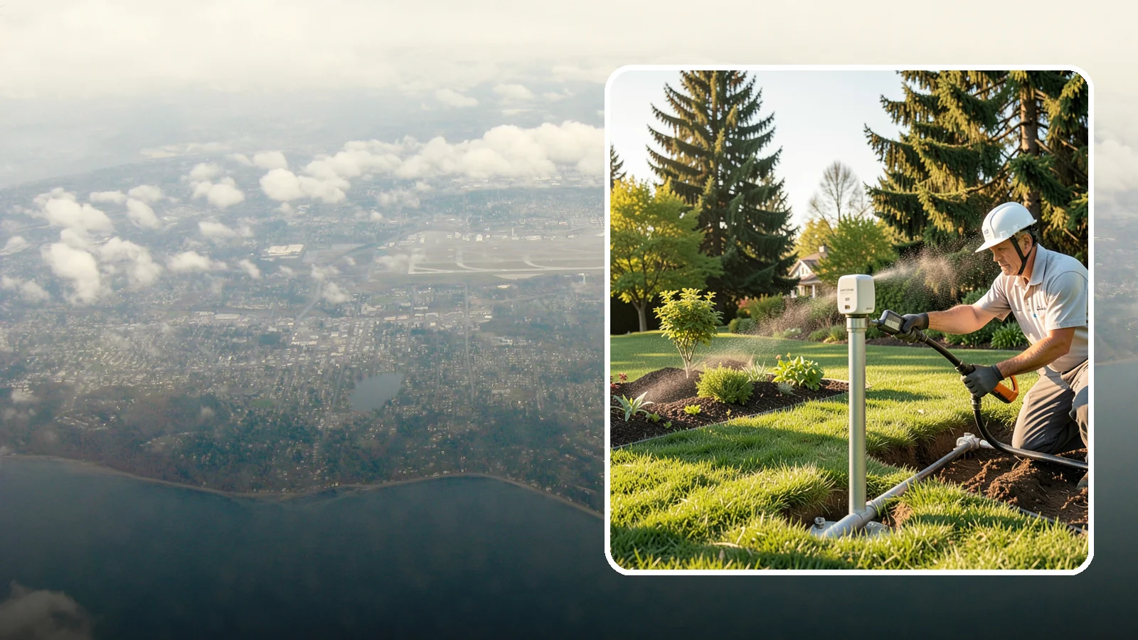 Smart Irrigation Controller Installation in Burien, King County, WA - Upgrade to a smart, weather-based controller that waters only when needed and cuts your water bill.