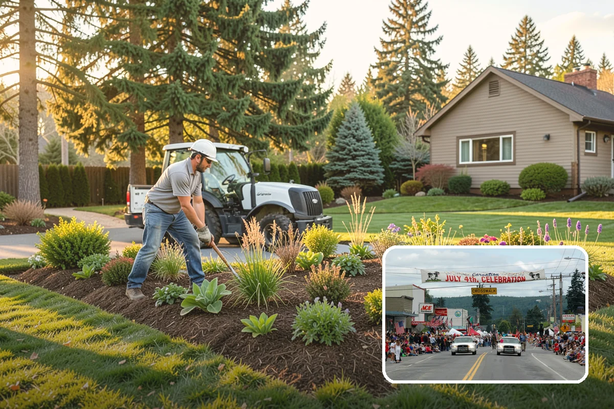 Smart Irrigation Controller Installation in Carnation, King County, WA - Waters based on real weather and season