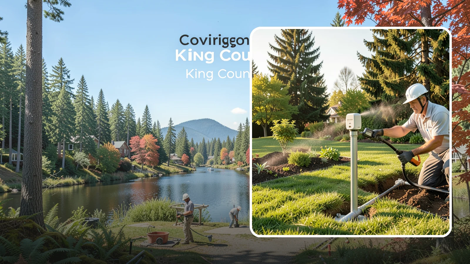 Smart Irrigation Controller Installation in Covington, King County, WA - Upgrade to a smart, weather-based controller that waters only when needed and cuts your water bill.