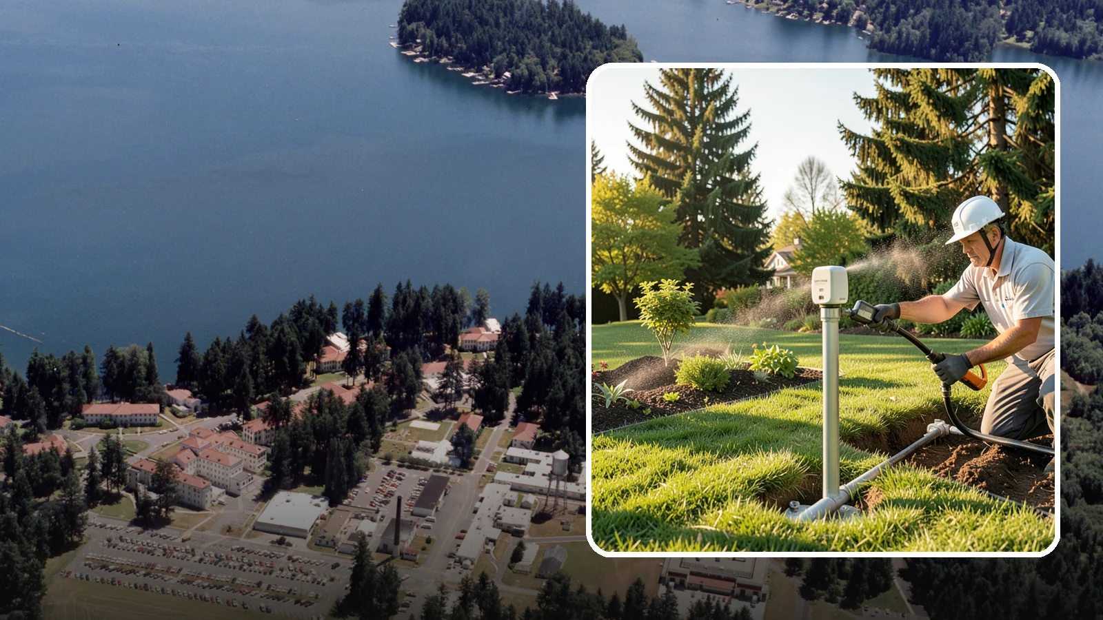 Smart Irrigation Controller Installation in Lakewood, Pierce County, WA - Upgrade to a smart, weather-based controller that waters only when needed and cuts your water bill.