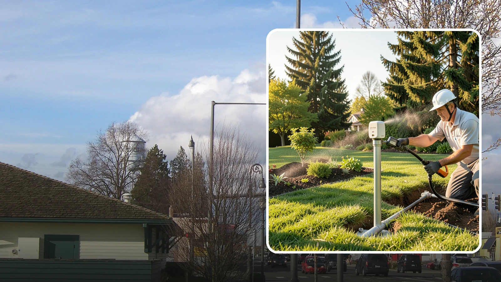 Smart Irrigation Controller Installation in Marysville, Snohomish County, WA - Upgrade to a smart, weather-based controller that waters only when needed and cuts your water bill.
