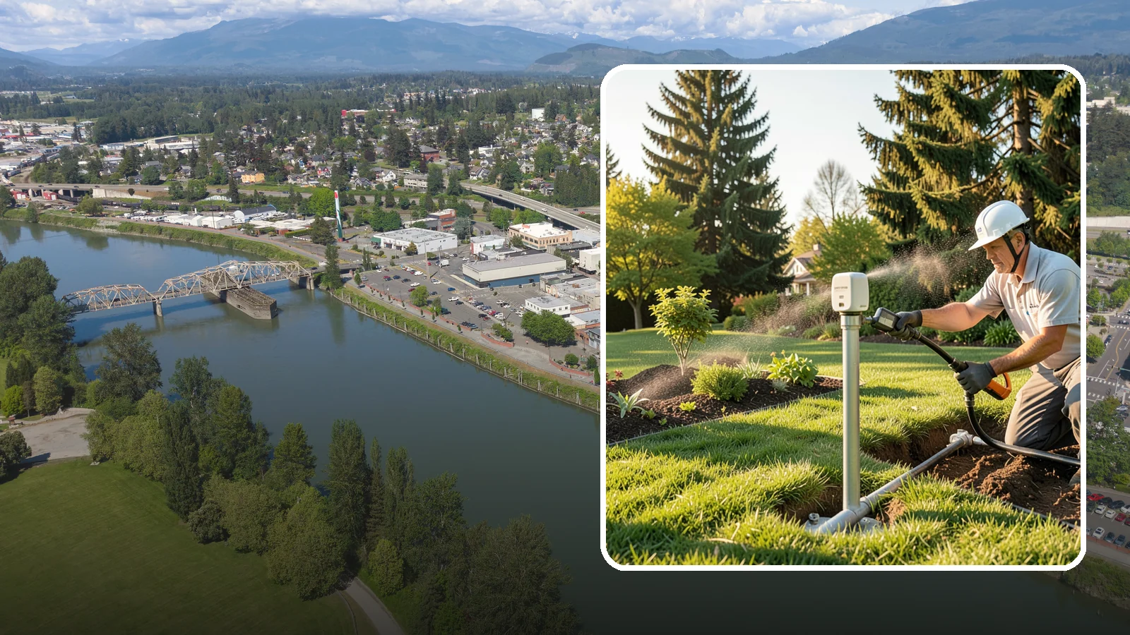 Smart Irrigation Controller Installation in Mount Vernon, Skagit County, WA - Upgrade to a smart, weather-based controller that waters only when needed and cuts your water bill.