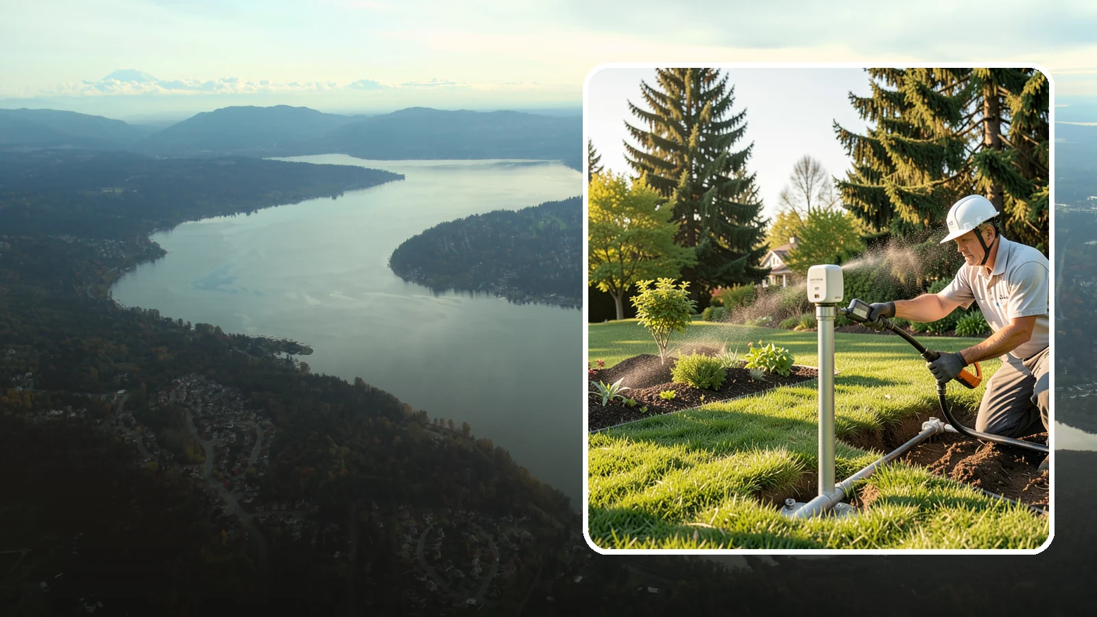 Smart Irrigation Controller Installation in Sammamish, King County, WA - Upgrade to a smart, weather-based controller that waters only when needed and cuts your water bill.