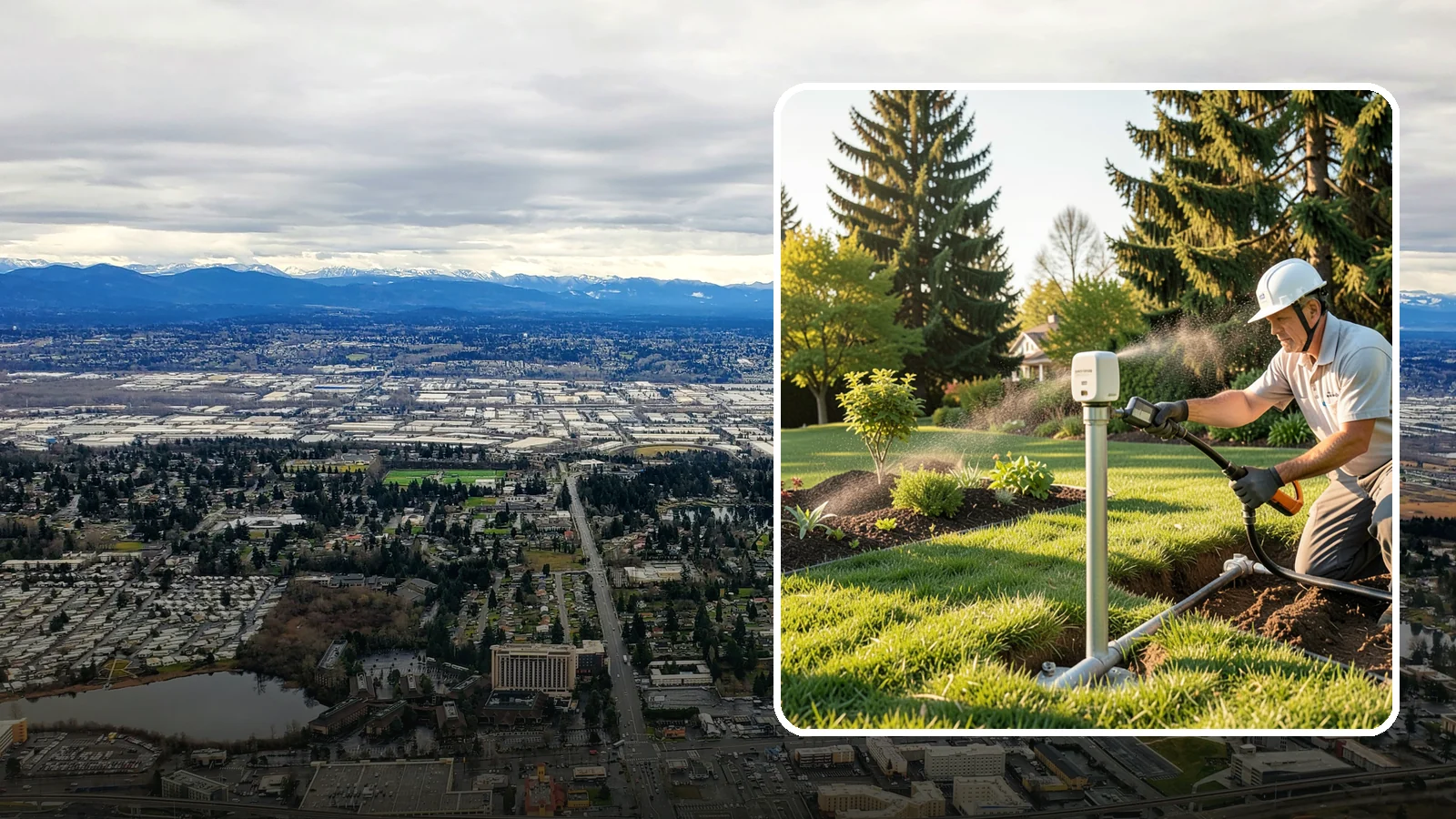 Smart Irrigation Controller Installation in SeaTac, King County, WA - Upgrade to a smart, weather-based controller that waters only when needed and cuts your water bill.