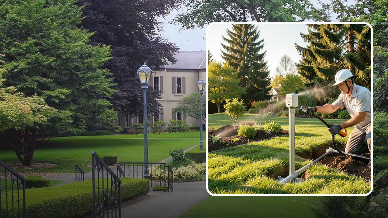 Smart Irrigation Controller Installation in Woodinville, King County, WA - Upgrade to a smart, weather-based controller that waters only when needed and cuts your water bill.