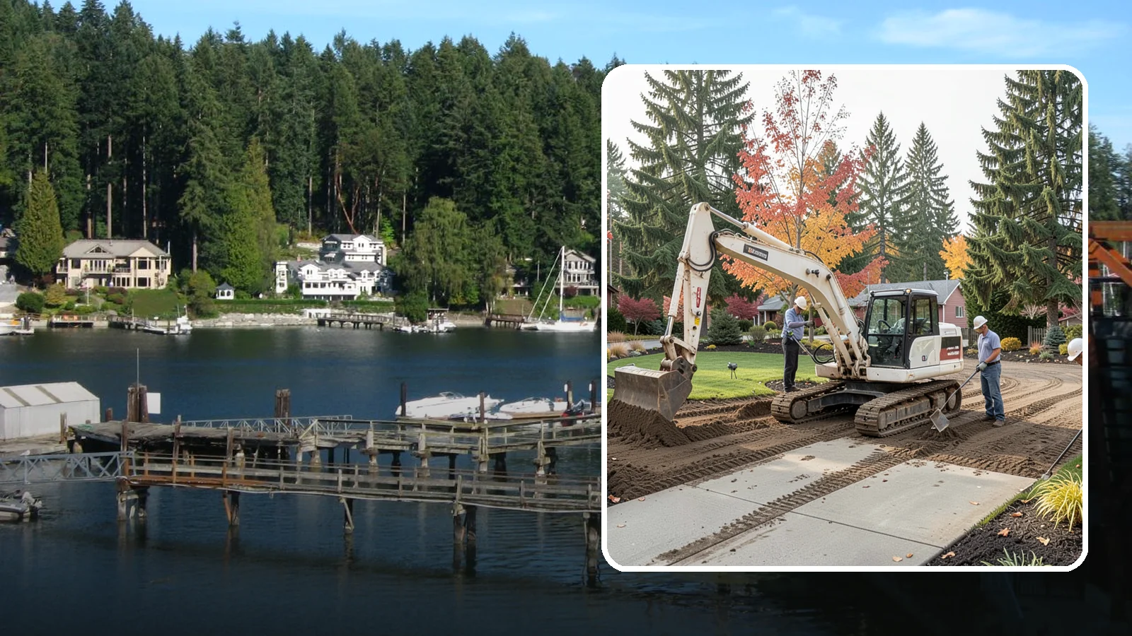 Snow Removal in Gig Harbor, Pierce County, WA - We clear driveways, walkways, and parking areas across the Puget Sound region so your property stays accessible when winter...