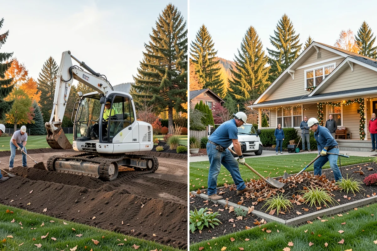 Snow Removal in Gig Harbor, Pierce County, WA - Set up a site map noting priority zones and obstacles