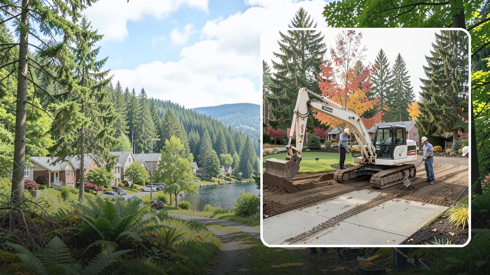 Snow Removal in Lake Forest Park, King County, WA - We clear driveways, walkways, and parking areas across the Puget Sound region so your property stays accessible when winter...