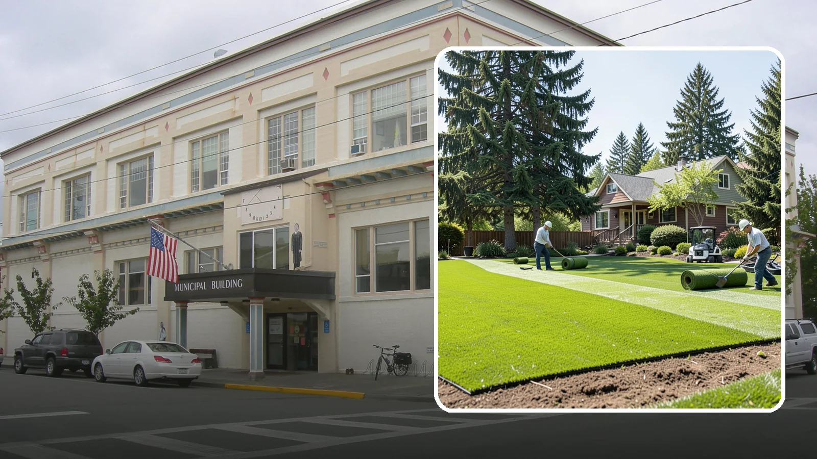 Sod Installation in Anacortes, Skagit County, WA - Instant, established lawn installed with fresh sod for a green, usable yard in a single day.