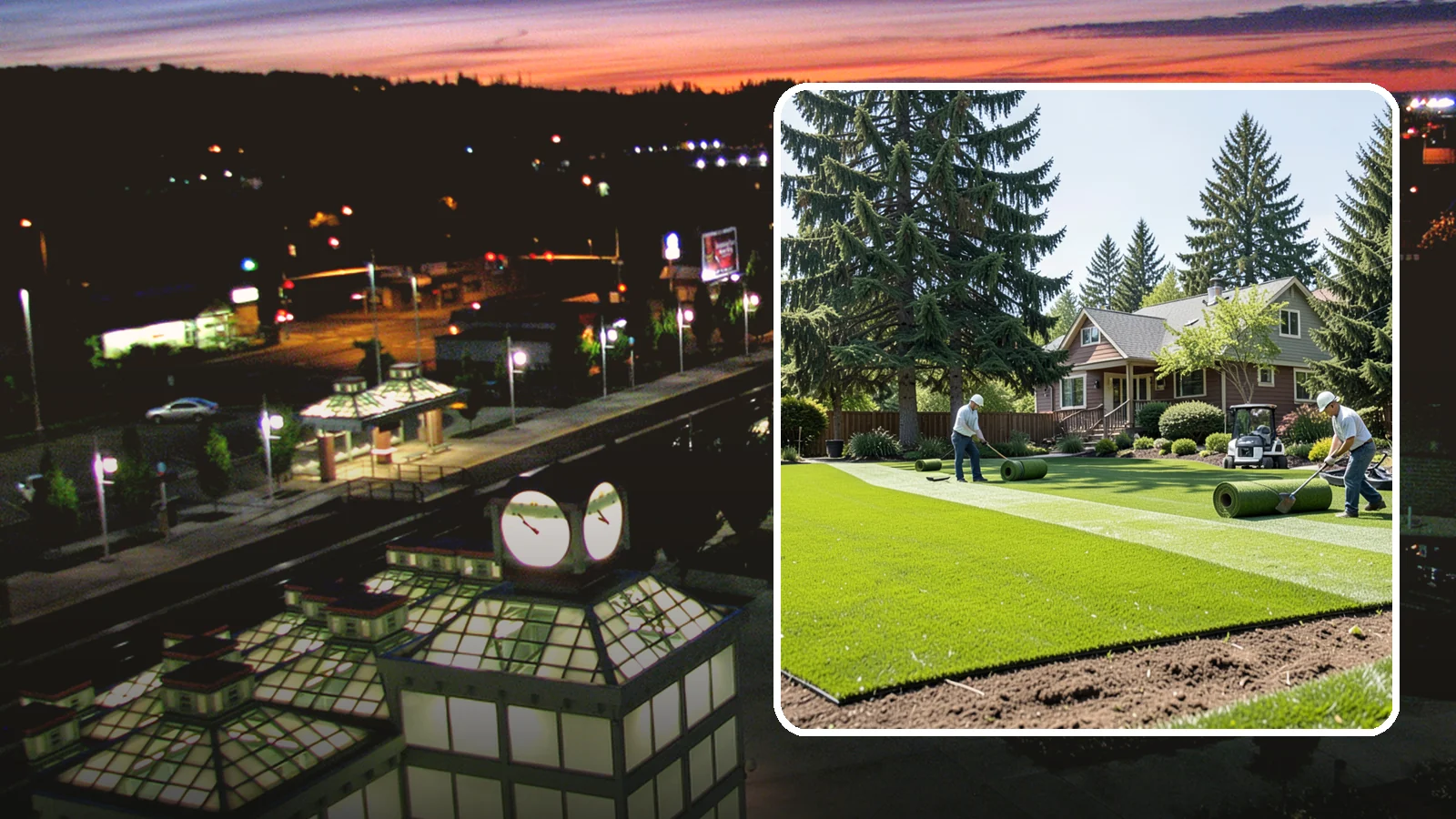 Sod Installation in Auburn, King County, WA - Instant, established lawn installed with fresh sod for a green, usable yard in a single day.