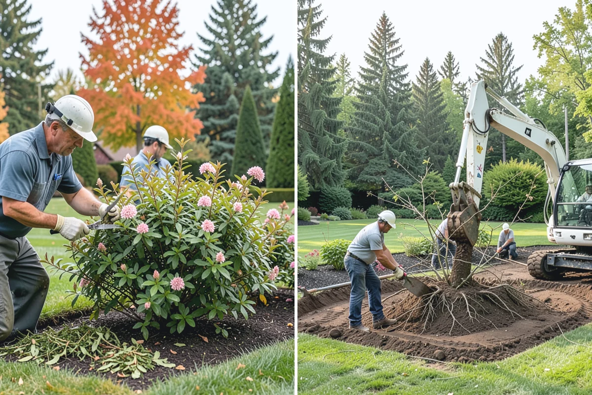 Sod Installation in Beaux Arts Village, King County, WA - Remove old turf and clear debris