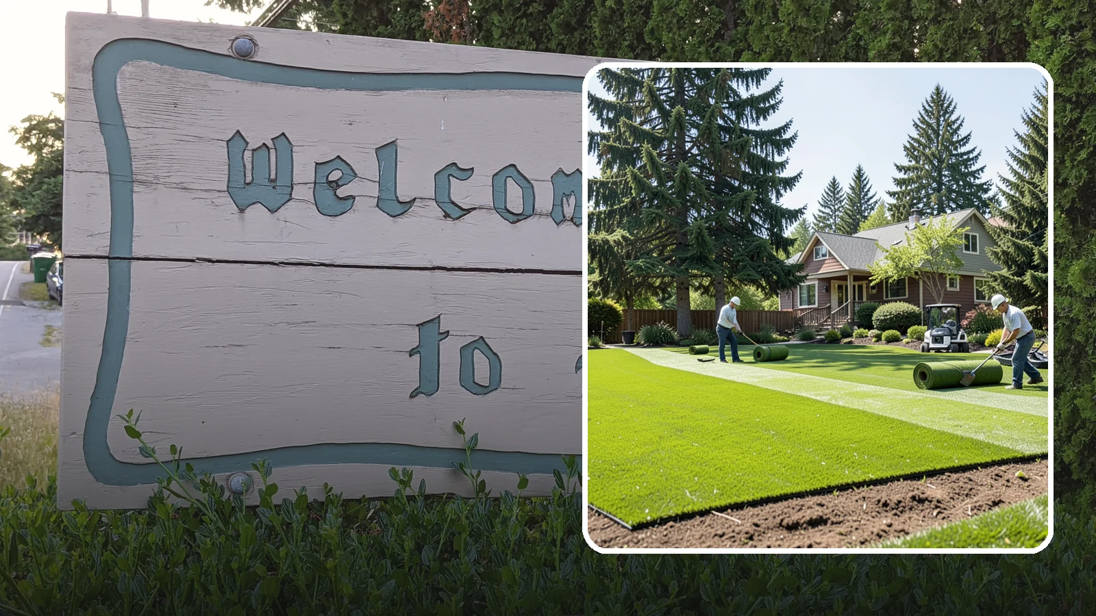 Sod Installation in Brier, Snohomish County, WA - Instant, established lawn installed with fresh sod for a green, usable yard in a single day.