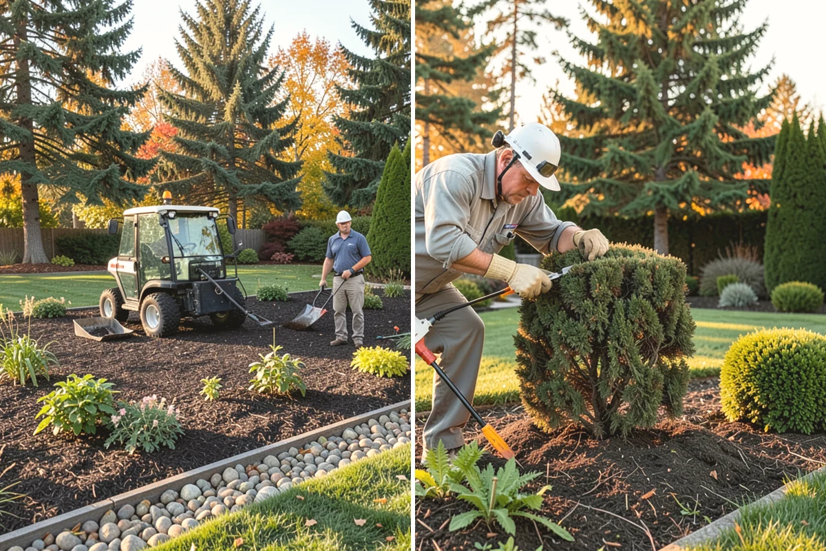 Sod Installation in Burlington, Skagit County, WA - Remove old turf and clear debris
