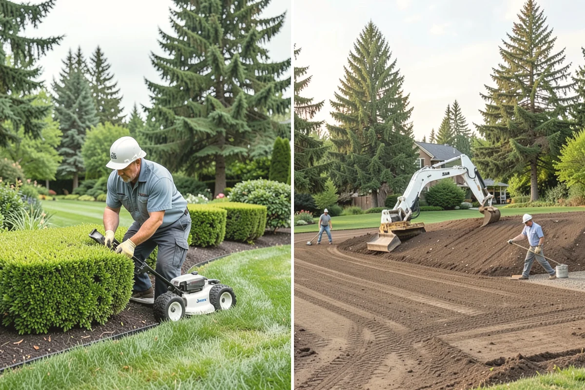 Sod Installation in Carnation, King County, WA - Remove old turf and clear debris
