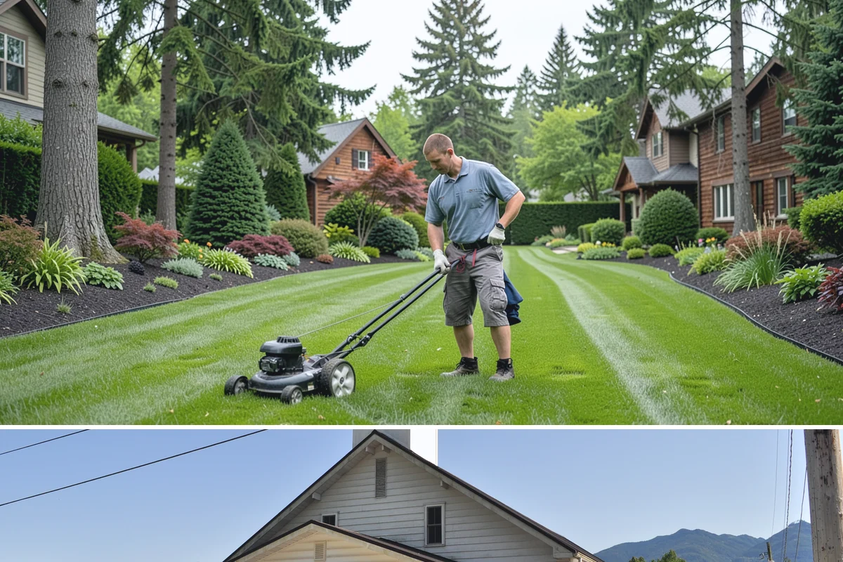 Sod Installation in Concrete, Skagit County, WA - Best installed spring through early fall so roots establish before dormancy