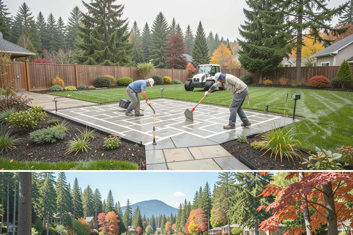 Sod Installation in Covington, King County, WA - Best installed spring through early fall so roots establish before dormancy