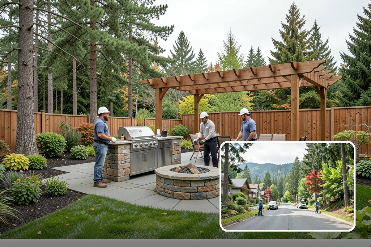 Sod Installation in Darrington, Snohomish County, WA - Usable green lawn the same day it is installed