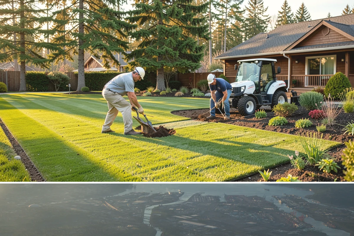 Sod Installation in Fife, Pierce County, WA - Best installed spring through early fall so roots establish before dormancy
