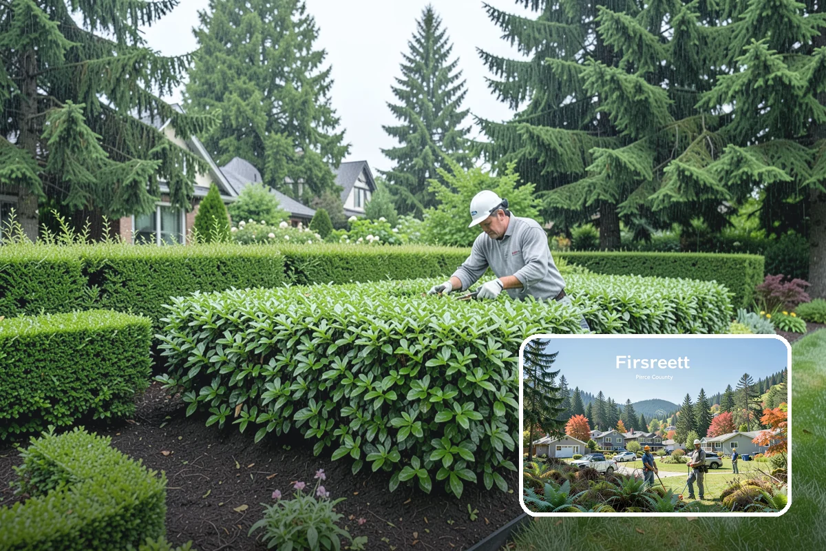 Sod Installation in Fircrest, Pierce County, WA - Usable green lawn the same day it is installed