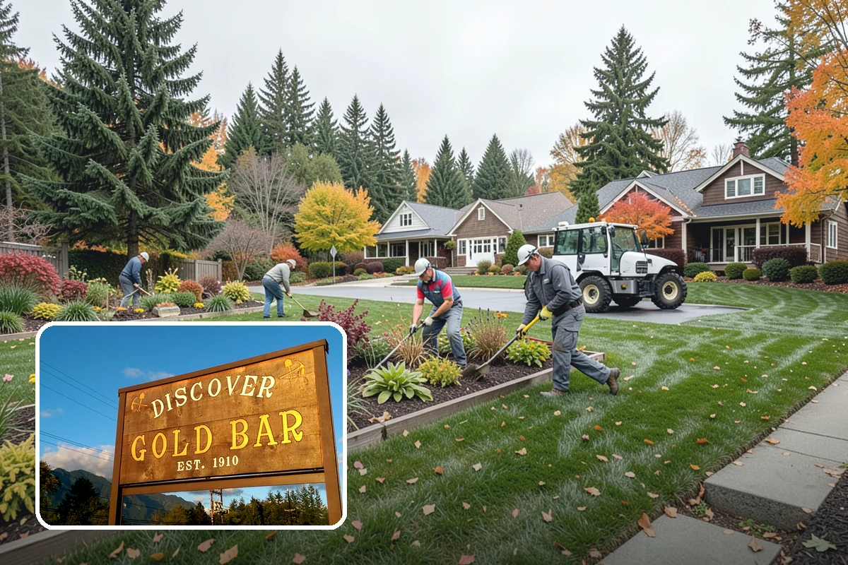 Sod Installation in Gold Bar, Snohomish County, WA - Usable green lawn the same day it is installed