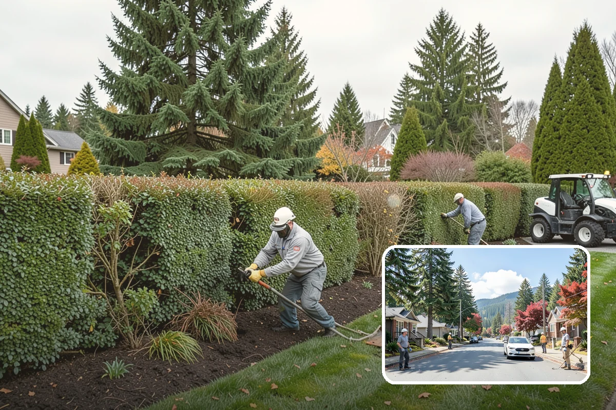 Sod Installation in Hunts Point, King County, WA - Usable green lawn the same day it is installed