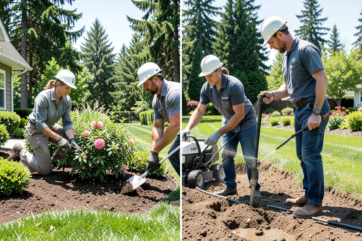 Sod Installation in Kenmore, King County, WA - Remove old turf and clear debris