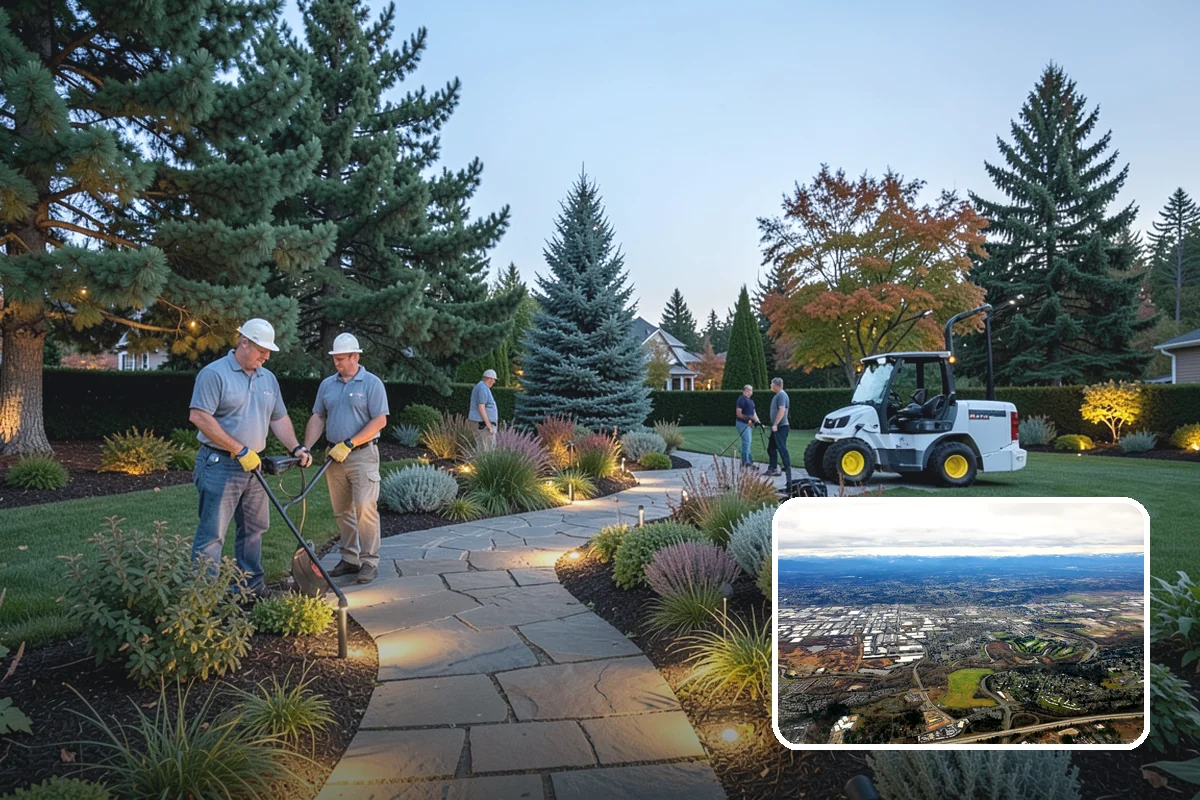Sod Installation in Kent, King County, WA - Usable green lawn the same day it is installed