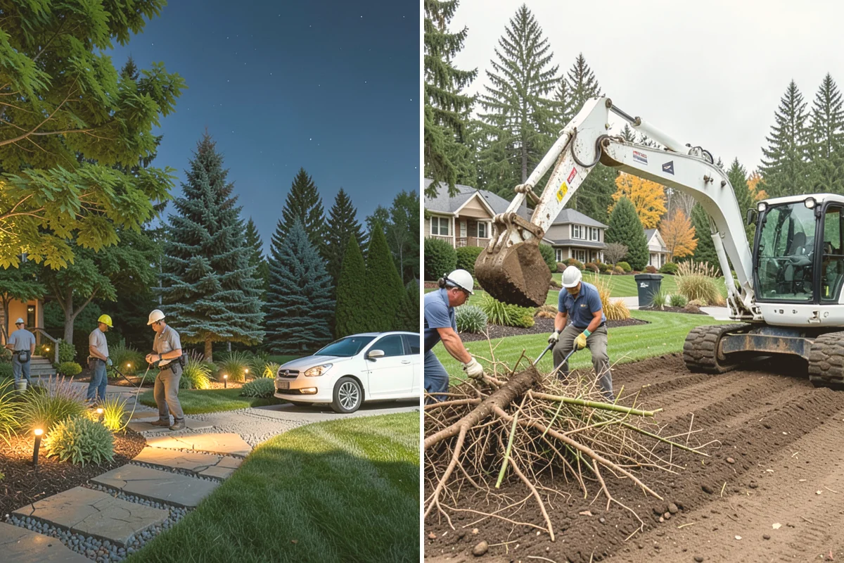 Sod Installation in Kent, King County, WA - Remove old turf and clear debris