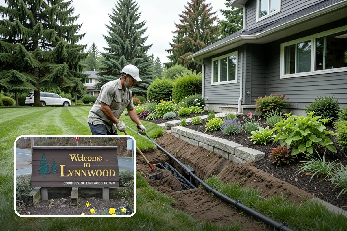 Sod Installation in Lynnwood, Snohomish County, WA - Usable green lawn the same day it is installed