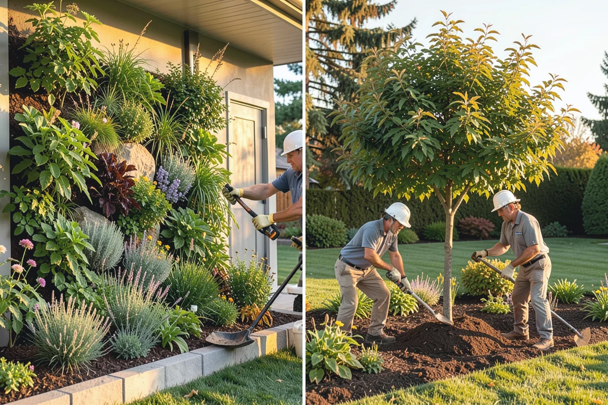 Sod Installation in Medina, King County, WA - Remove old turf and clear debris