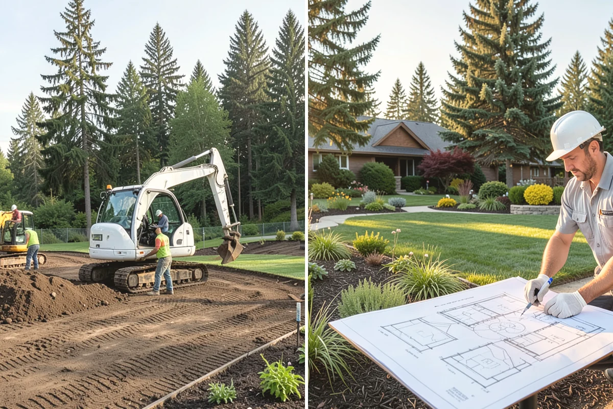 Sod Installation in Mercer Island, King County, WA - Remove old turf and clear debris