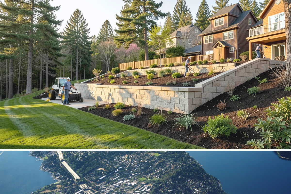 Sod Installation in Mercer Island, King County, WA - Best installed spring through early fall so roots establish before dormancy