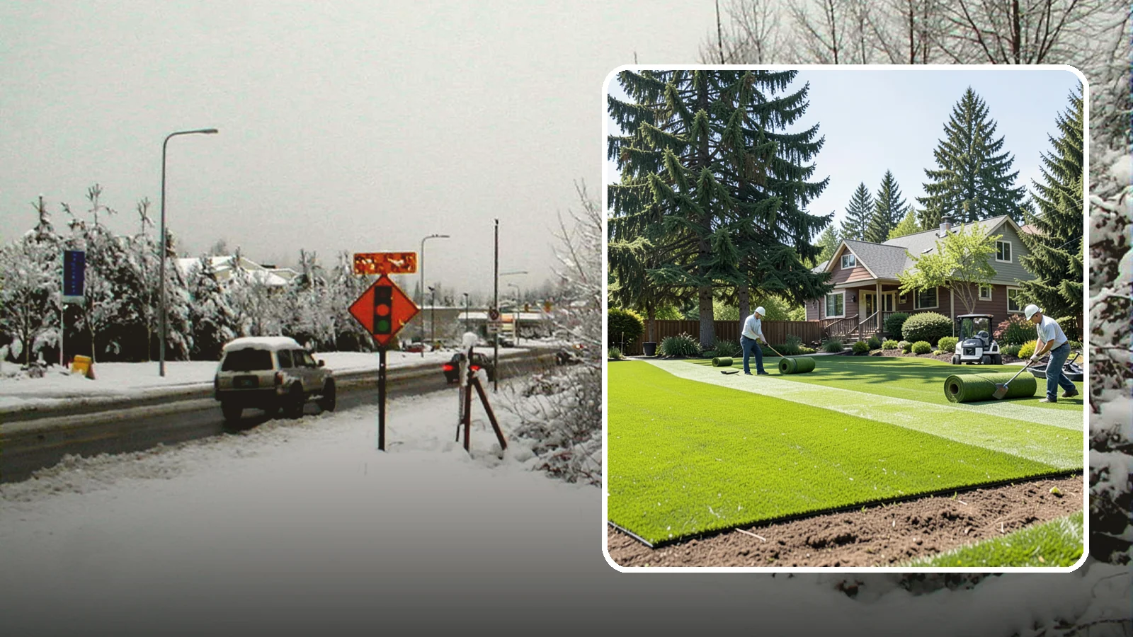 Sod Installation in Newcastle, King County, WA - Instant, established lawn installed with fresh sod for a green, usable yard in a single day.