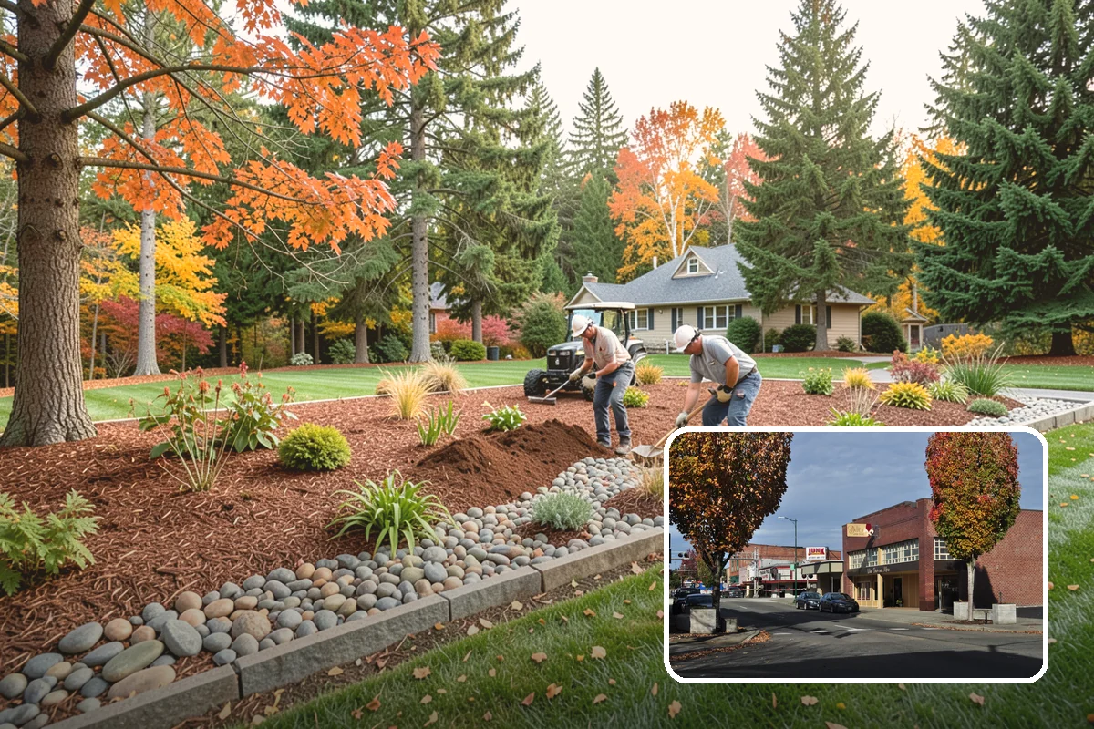 Sod Installation in Puyallup, Pierce County, WA - Usable green lawn the same day it is installed