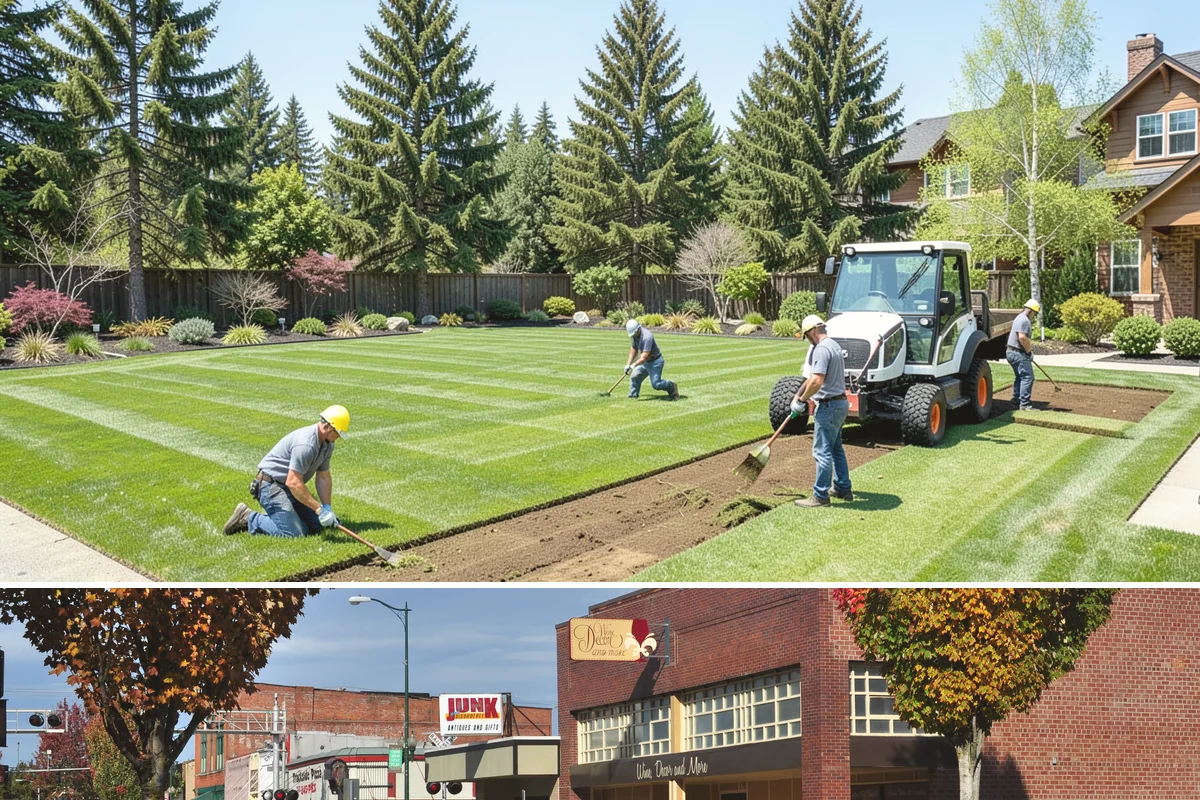 Sod Installation in Puyallup, Pierce County, WA - Best installed spring through early fall so roots establish before dormancy