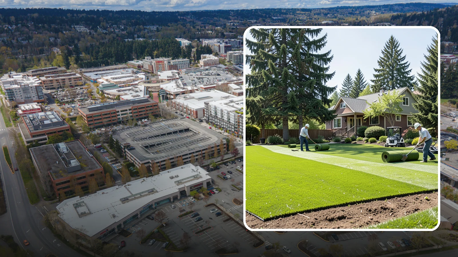 Sod Installation in Redmond, King County, WA - Instant, established lawn installed with fresh sod for a green, usable yard in a single day.
