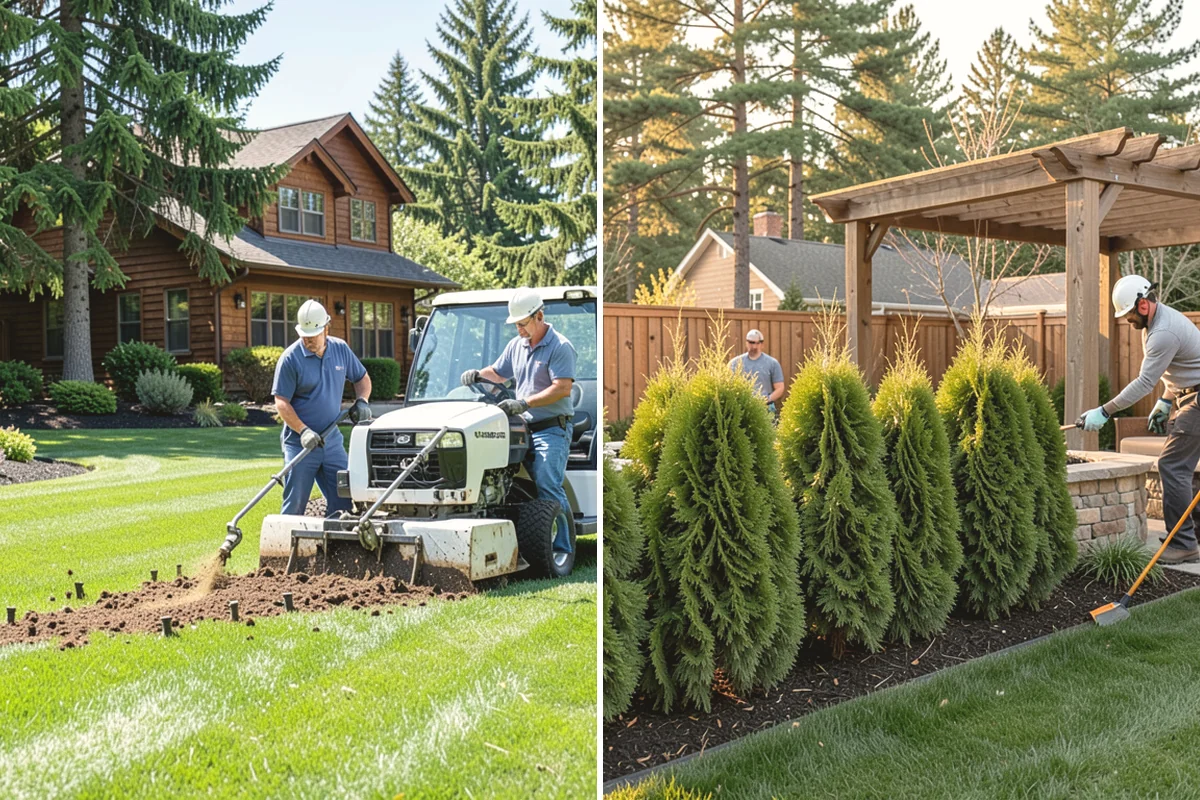 Sod Installation in Ruston, Pierce County, WA - Remove old turf and clear debris