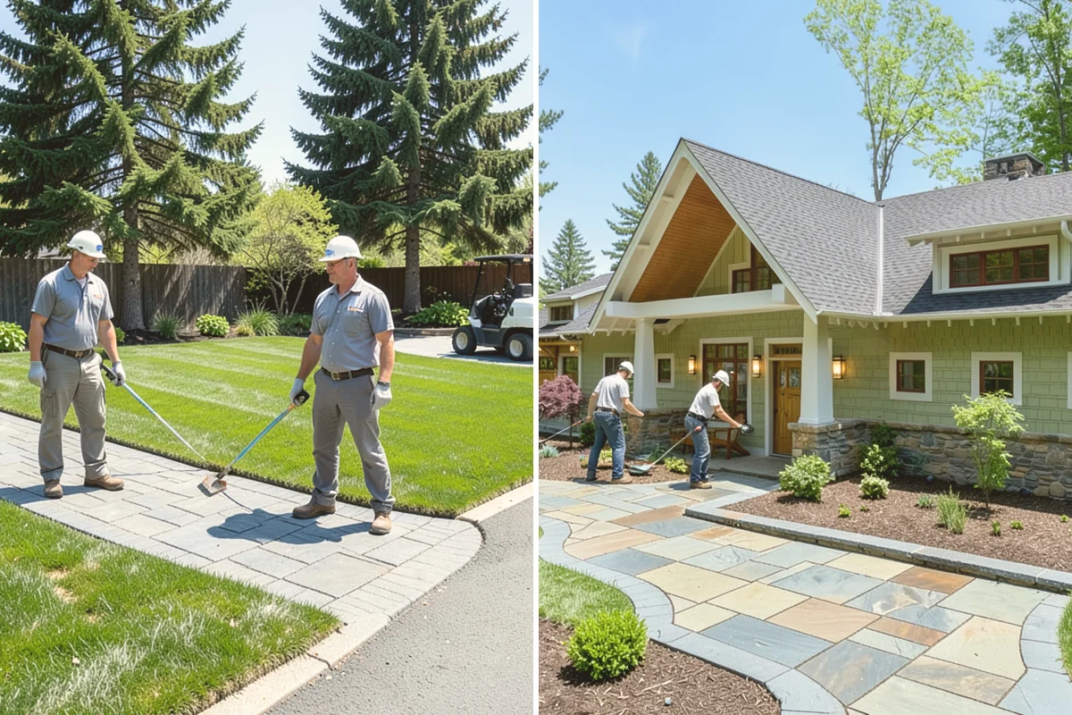 Sod Installation in Sammamish, King County, WA - Remove old turf and clear debris