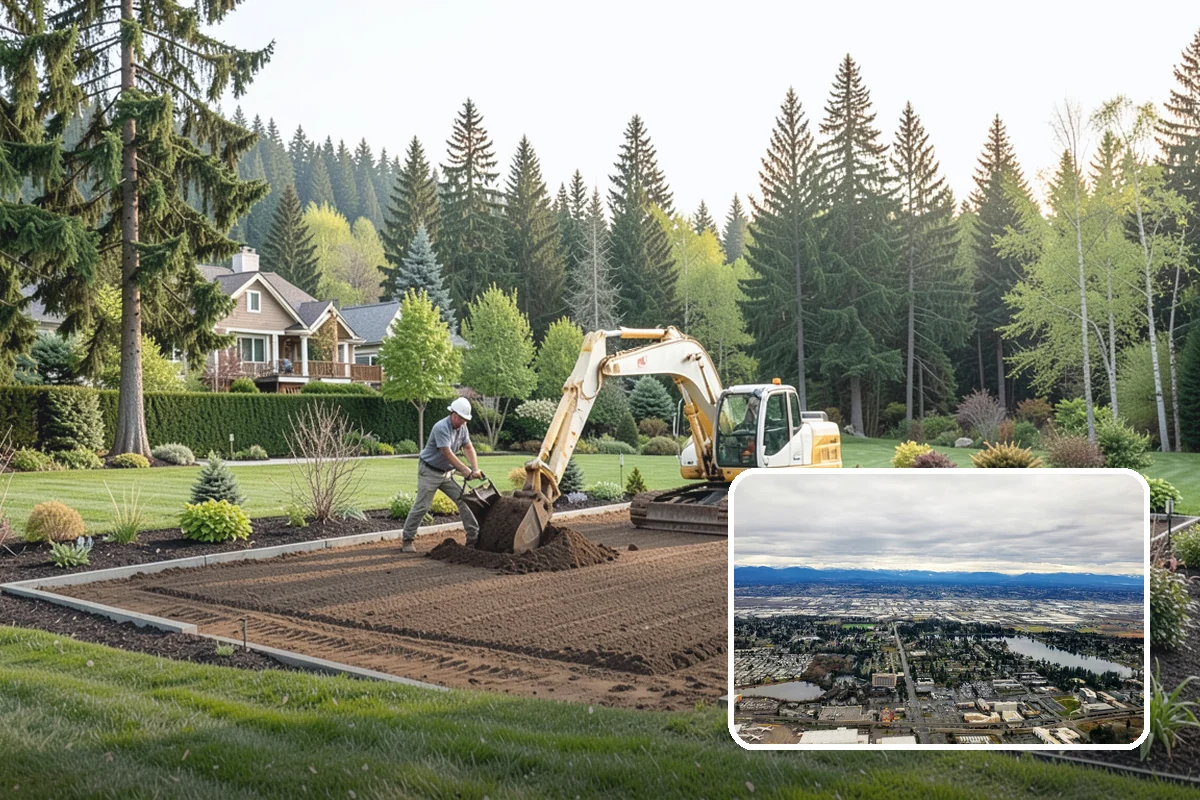 Sod Installation in SeaTac, King County, WA - Usable green lawn the same day it is installed