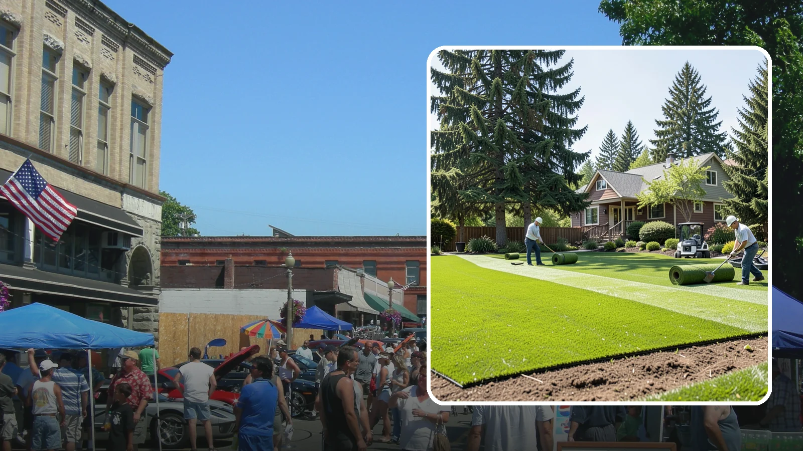 Sod Installation in Snohomish, Snohomish County, WA - Instant, established lawn installed with fresh sod for a green, usable yard in a single day.